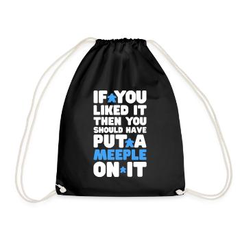 Jeux de société Jeux de société Jeux de soirée Jeux Cadeau - Sac de sport léger - noir - Devant