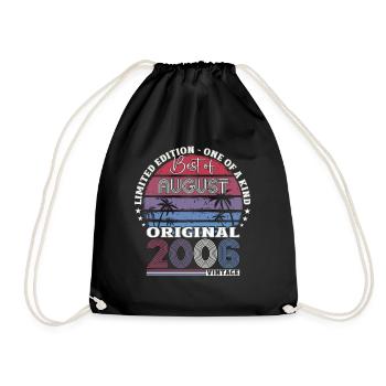 18ème anniversaire Original Août 2006 Millésime 2006 - Sac de sport léger - noir - Devant