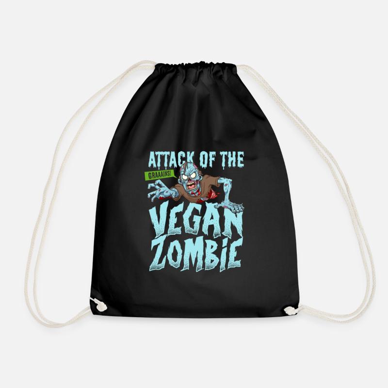 Zombie Zombie-Jäger Zombieapokalypse Geschenk - Turnbeutel - Schwarz