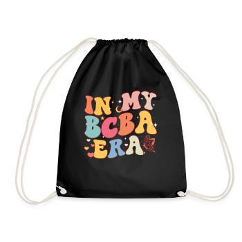 Autism Awareness Day Autistic Gift - Drawstring Bag - black - Front