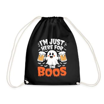 Fantôme d’Halloween, je suis juste là pour les huées - Sac de sport léger - noir - Devant