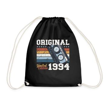 30. Geburtstag Legende September 1994 Jahrgang 94 - Turnbeutel - Schwarz - Vorne