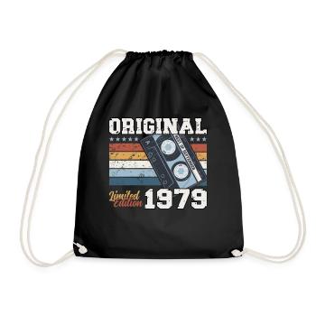 45ème Anniversaire Millésime Septembre 1979 Cru 79 - Sac de sport léger - noir - Devant