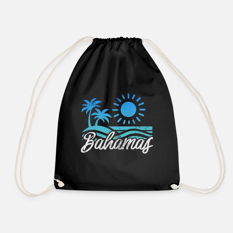 Bahamas - Turnbeutel - Schwarz