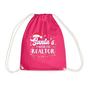 Agent immobilier - Sac de sport léger - fuchsia - Devant