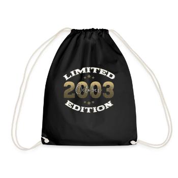 21e anniversaire Original Legend 2003 03 octobre - Sac de sport léger - noir - Devant