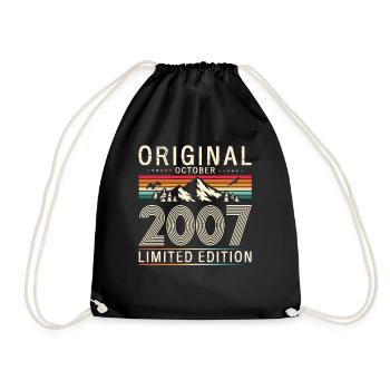 18e anniversaire Original Octobre 2007 Volume 07 - Sac de sport léger - noir - Devant