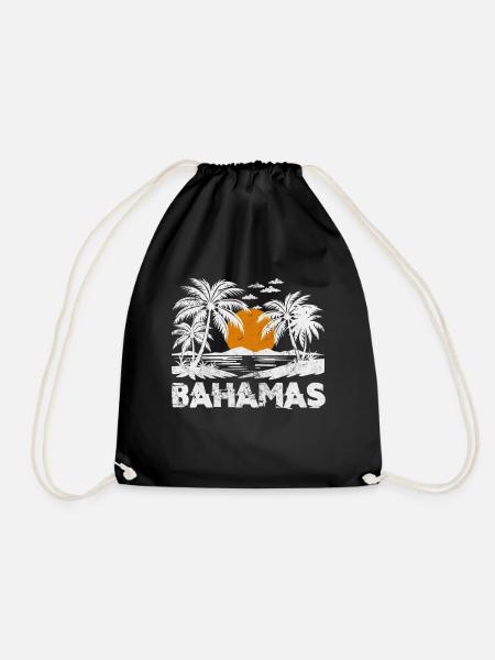 Bahamas - Turnbeutel - Schwarz
