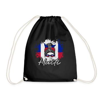 Haïti - Sac de sport léger - noir - Devant