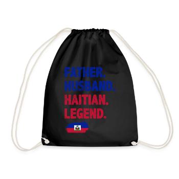 Haïti - Sac de sport léger - noir - Devant