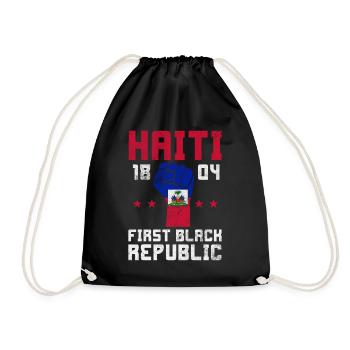 Haïti - Sac de sport léger - noir - Devant