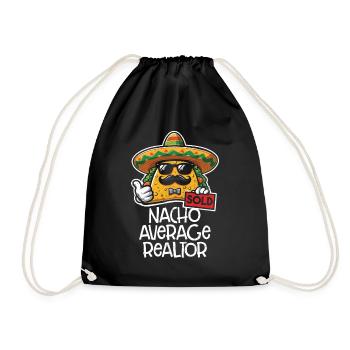 Realtor - Drawstring Bag - black - Front