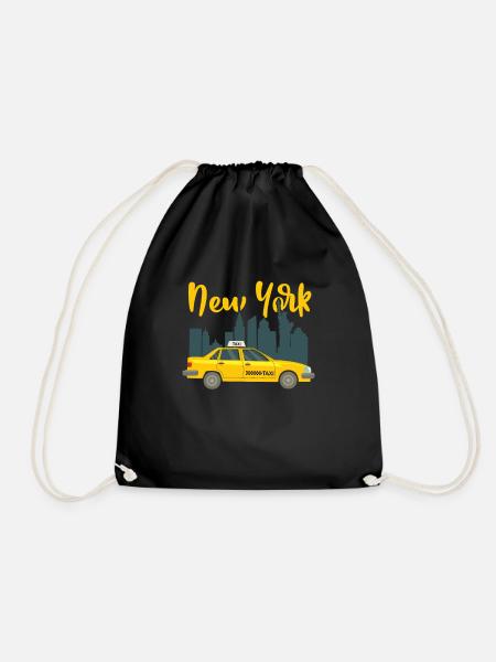 Taxi - Turnbeutel - Schwarz