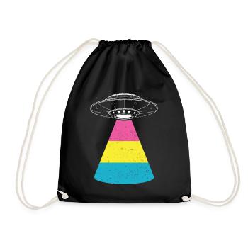 Alien - Drawstring Bag - black - Front