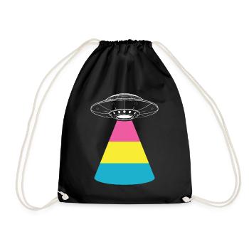 OVNI extraterrestre Galaxie extraterrestre Geschnek - Sac de sport léger - noir - Devant