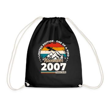 18e anniversaire Original Novembre 2007 Volume 07 - Sac de sport léger - noir - Devant