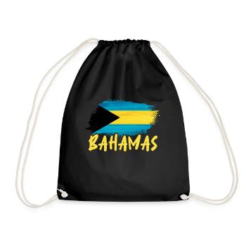 Bahamas Île des Caraïbes Cadeau d’été de l’Atlantique - Sac de sport léger - noir - Devant