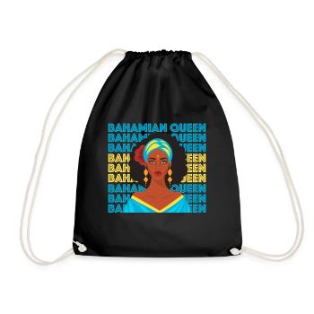 Bahamas Île des Caraïbes Cadeau d’été de l’Atlantique - Sac de sport léger - noir - Devant