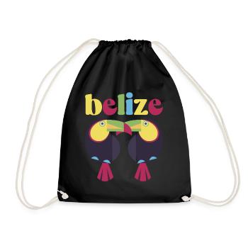 Belize Latino Belizean Belizean Maya Cadeau - Sac de sport léger - noir - Devant