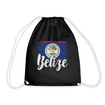 Belize - Turnbeutel - Schwarz - Vorne