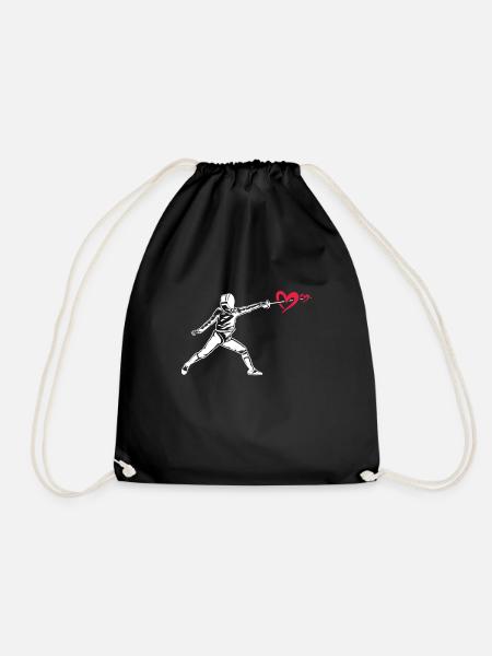 Escrime Épée Sabre Épée Épée Escrime Cadeau - Sac de sport léger - noir