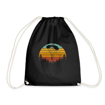 Skydive - Drawstring Bag - black - Front