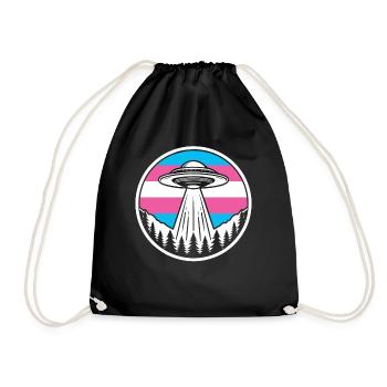 OVNI extraterrestre Galaxie extraterrestre Geschnek - Sac de sport léger - noir - Devant
