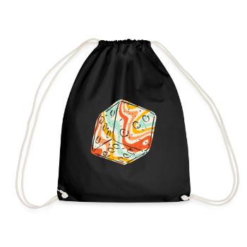 Board Game Board Games Game Night Games Gift - Drawstring Bag - black - Front