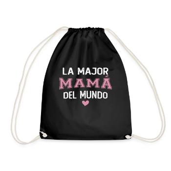 La meilleure maman du monde pour la fête des mères - Sac de sport léger - noir - Devant