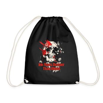 Tattoo Studio Tattoo Artist Tattoo Ideen - Turnbeutel - Schwarz - Vorne