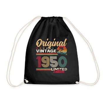 75ème Anniversaire Original Vintage 1950 - Sac de sport léger - noir - Devant