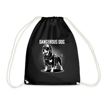 Chiens Rottweiler Amoureux des chiens Rottweiler - Sac de sport léger - noir - Devant