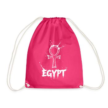 Égypte Ankh Symbole Splash - Sac de sport léger - fuchsia - Devant