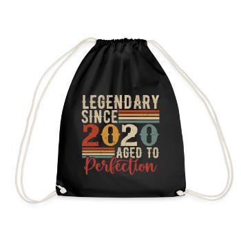 Légendaire Depuis 2020 Cadeau D'anniversaire 2020 - Sac de sport léger - noir - Devant