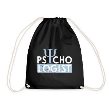 Psychologue - Sac de sport léger - noir - Devant
