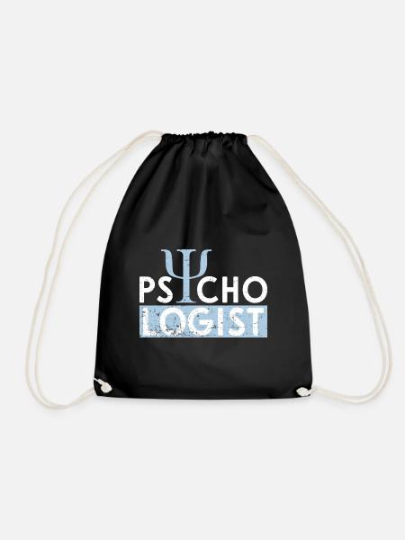 Psychologin - Turnbeutel - Schwarz