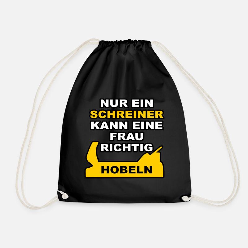 Der Schreiner - Turnbeutel - Schwarz