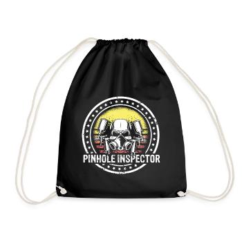 Car Painter for Car Painter for Car Detailer - Drawstring Bag - black - Front