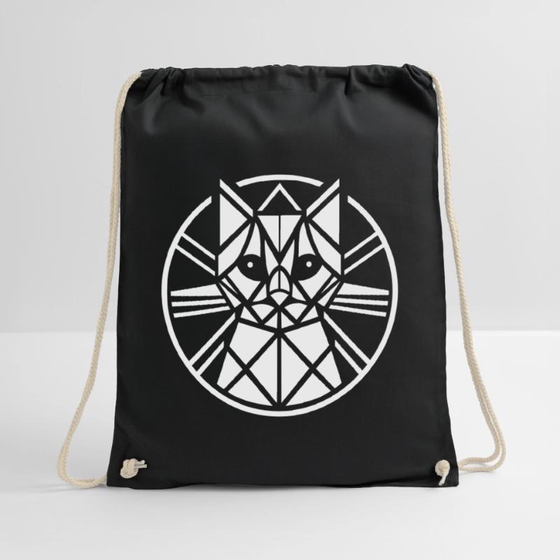 Artéfact de conception créative de chat Sac de sport léger