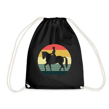 Dressage Équitation Cavaliers de dressage Équitation Équitation - Sac de sport léger - noir - Devant
