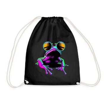 Stylefrog Synthinator - Drawstring Bag - black - Front