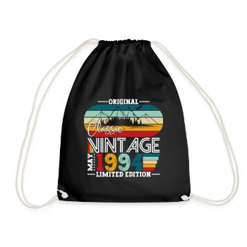 Date de naissance 1994 Mai 1994 Millésime 1994 Légende 94 - Sac de sport léger - noir - Devant