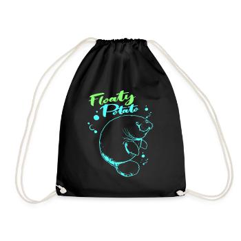 Laque de dugong sanglier Sirenia Manatee - Sac de sport léger - noir - Devant