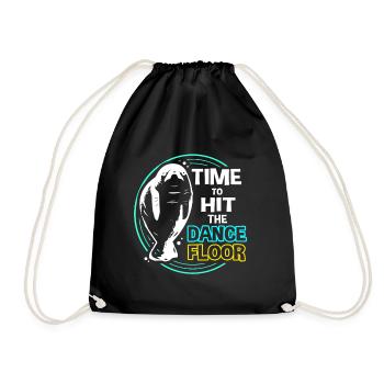 Lamantin Dugong Cochon de mer Sirenia Lamantin - Sac de sport léger - noir - Devant