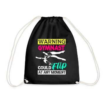 Gymnastique Main Stand Gymnastique Gymnastique Cadeau - Sac de sport léger - noir - Devant