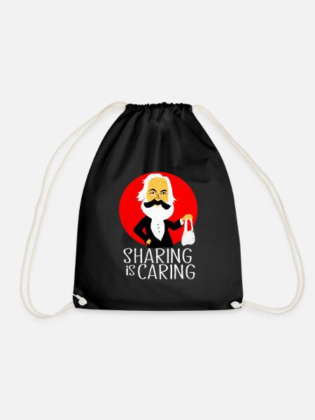 Communism - Drawstring Bag - black