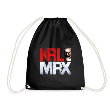 Communism Lenin Marx Class Struggle Social - Drawstring Bag - black - Front
