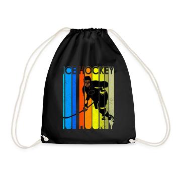Hockey sur glace - Sac de sport léger - noir - Devant