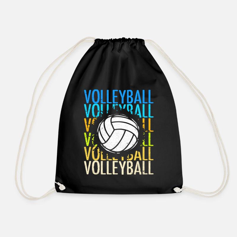 Volley-ball - Sac de sport léger - noir