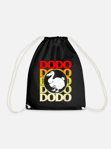 Dodo - Turnbeutel - Schwarz